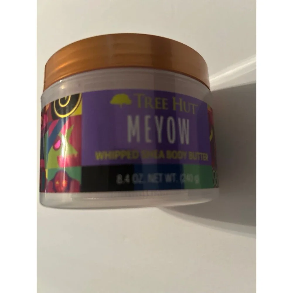 Tree Hut Meyow Whipped Shea Body Butter - BlackBerry & Lilac - 8.4 oz